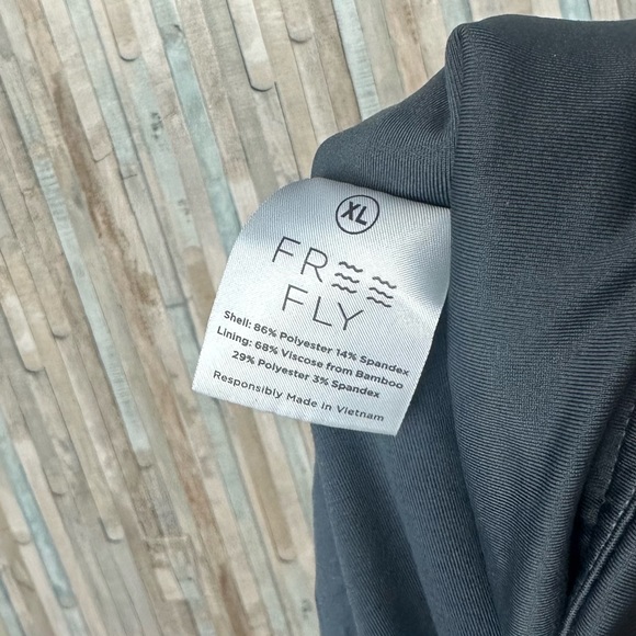 Free Fly XL Bamboo Lined Breeze 6” Shorts Dusk Blue Gray Performance Active UPF - Picture 5 of 10